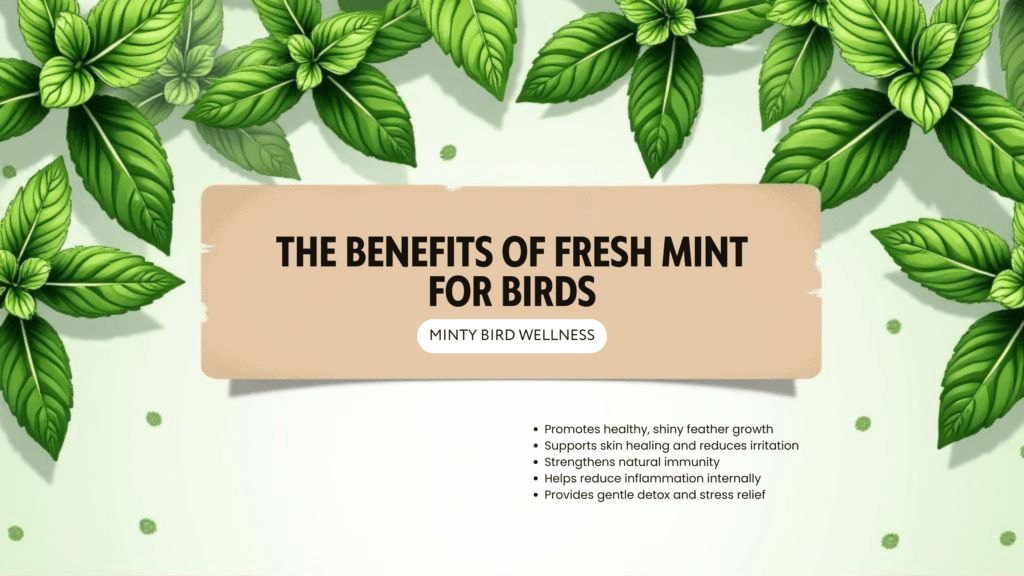 The Benefits of Fresh Mint for Birds