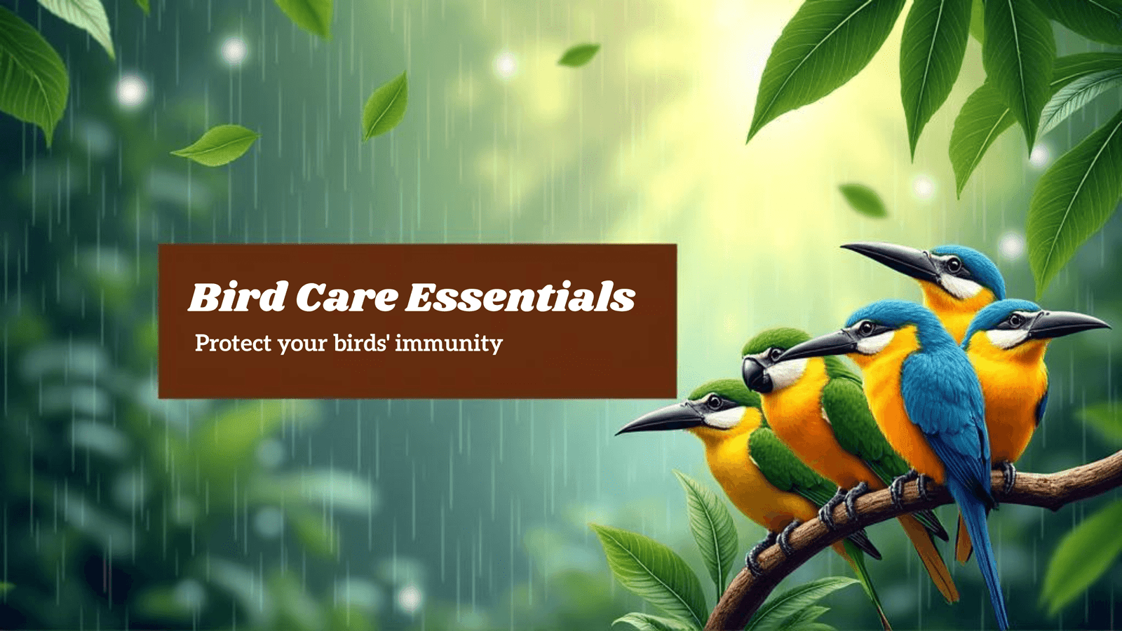 Immunity Blend: Bird Monsoon Shield – Protect & Strengthen