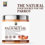 100% Natural Palm Nut Oil - Wing & Feather Supplement for All Pet Birds (100g Jar)