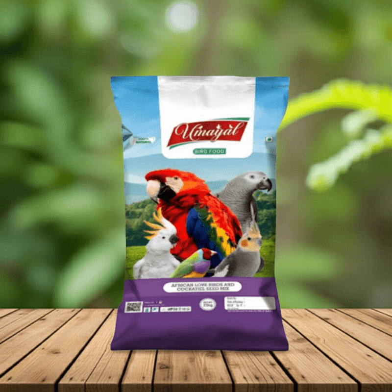 African grey seed mix