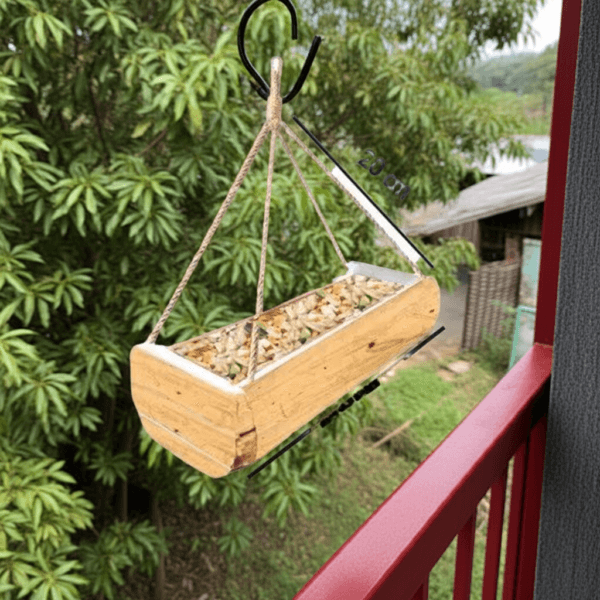 Bamboo Bird Feeder